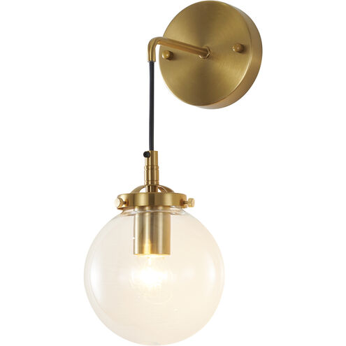 Canada 1 Light 10 inch Brass Wall Sconce Wall Light